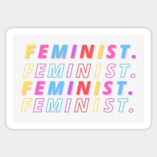 Feminist - Women's Rights Campaign Sticker